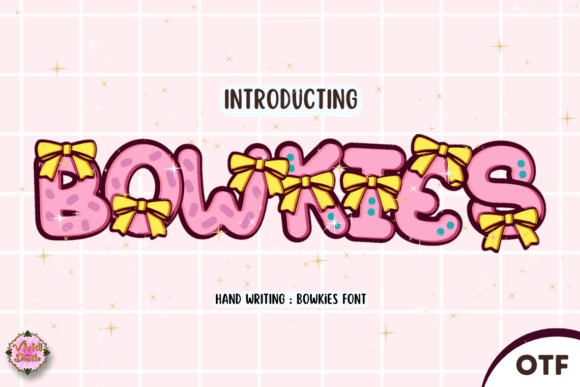 Bowkies Decorative Font By VividDoodle