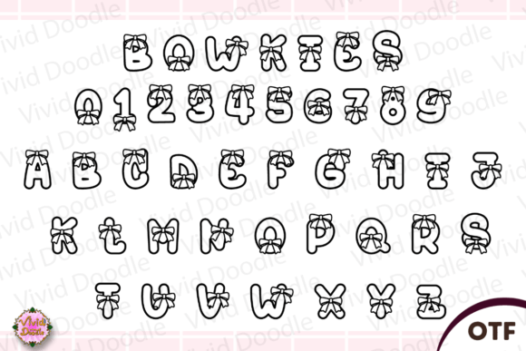 Bowkies Font - Preview 1