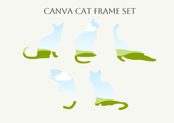 Canva Cat Frame