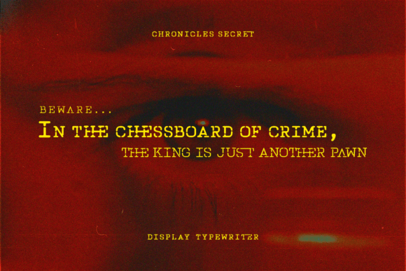 Chronicles Secret Font - Preview 4