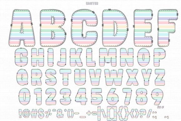 Easter Font - Preview 4