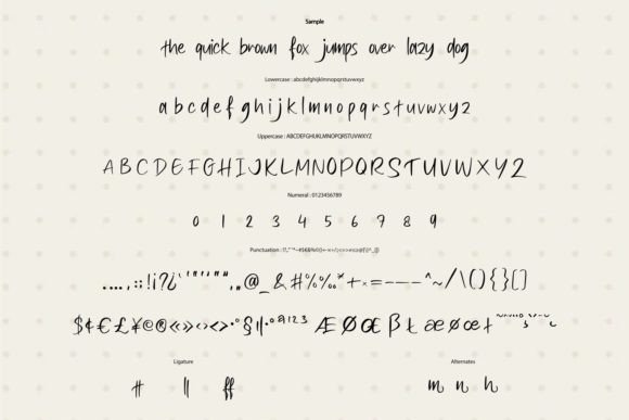 Feskito Font PNG with transparent background - Preview 4