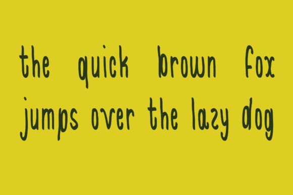 Froggo Font - Preview 4