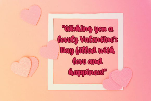 Happy Valentine Font - Preview 4