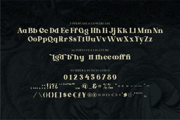 Keylee Font PNG with transparent background - Preview 3