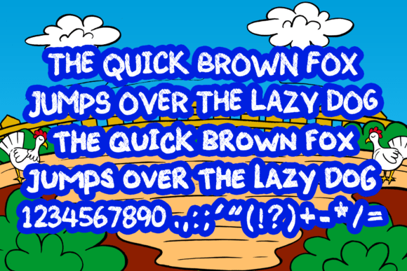 Little Hatching Font PNG with transparent background - Preview 3