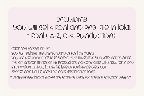Love Floral Font PNG with transparent background - Preview 2