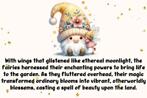 Magical Gnome Fairy Font PNG with transparent background - Preview 2