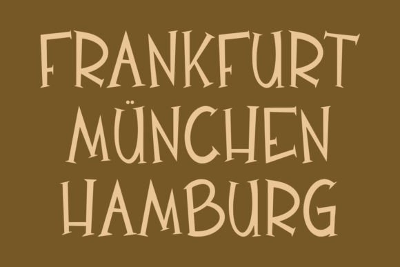 Minosh Font font preview - 4