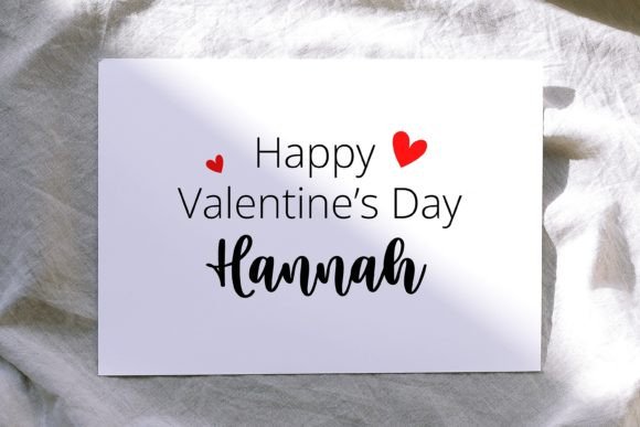 Modern Romance Font PNG with transparent background - Preview 2