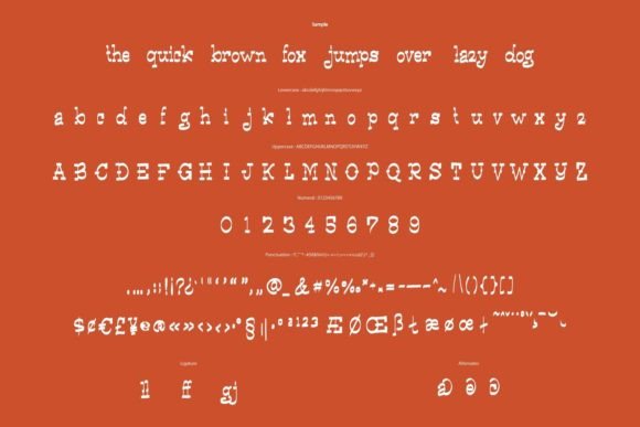 Rapi Horse Font PNG with transparent background - Preview 5