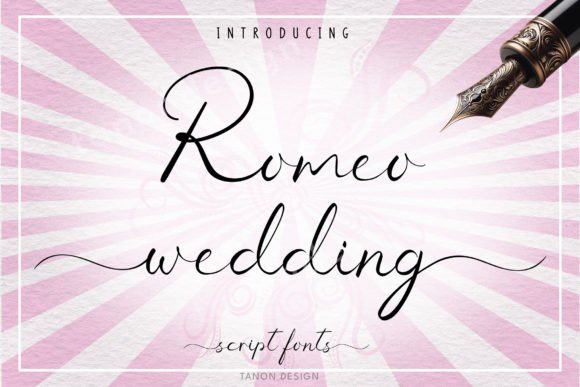 Romeo Wedding font