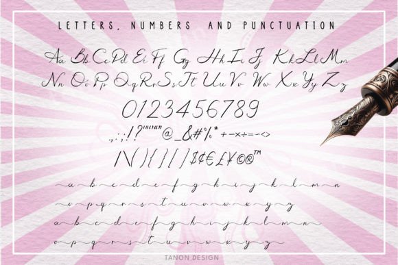 Romeo Wedding Font PNG with transparent background - Preview 2