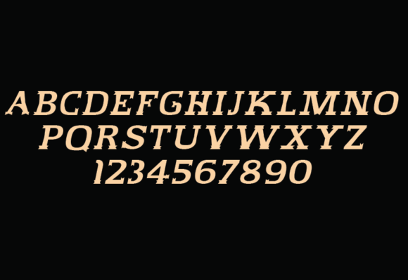 Cowgirl Font PNG with transparent background - Preview 3