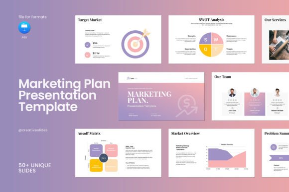 Marketing Plan Keynote Template