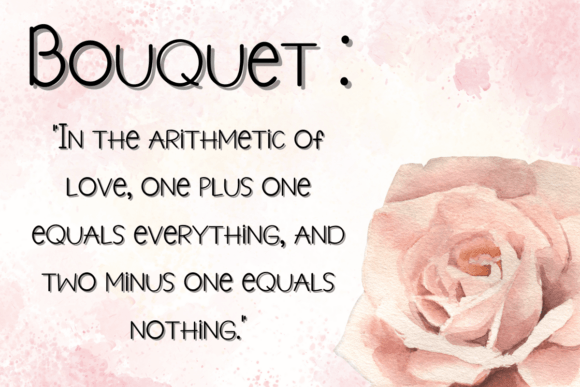 Bouquet Font - Preview 2