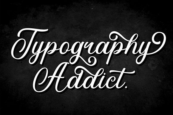 Flamingo Beauty Font - Preview 3