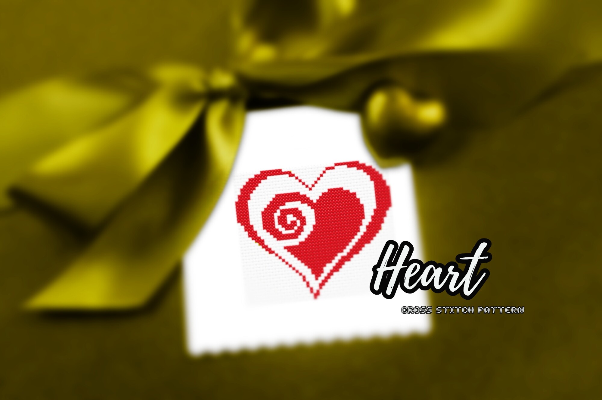 Heart. Cross Stitch Pattern