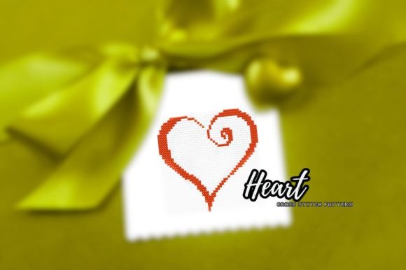 Heart. Cross Stitch Pattern