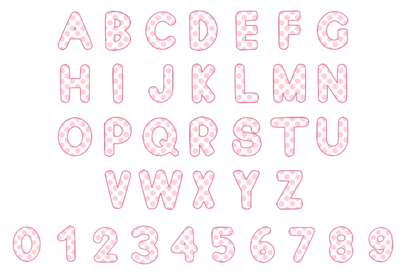 Octagon 1 Font PNG with transparent background - Preview 2