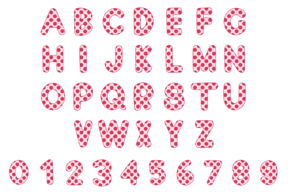 Octagon 2 Font PNG with transparent background - Preview 4