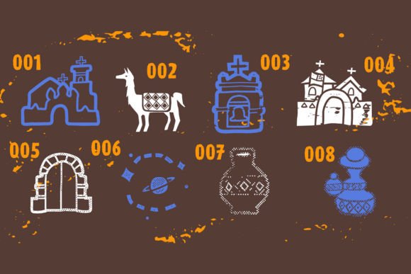 San Pedro De Atacama Font PNG with transparent background - Preview 2