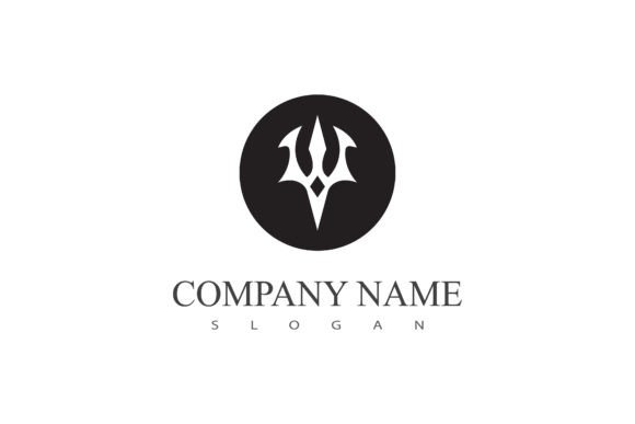 Trident Logo Vector Symbol
