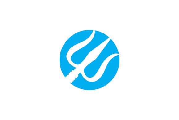 Trident Logo Vector Symbol