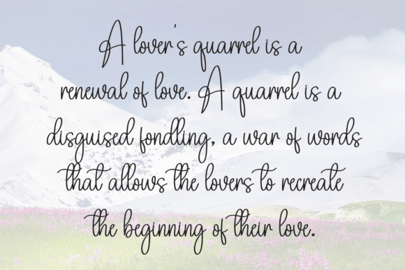Camilla Calligraph Font - Preview 5