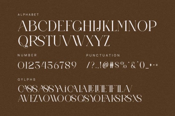 Cassya Font - Preview 5