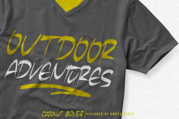 Coconut Leaves Font - Preview 2