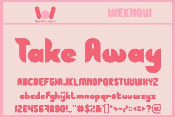 Fruit Slices Font - Preview 1