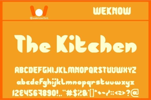 Fruit Slices Font - Preview 2
