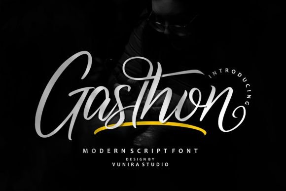 Gasthon Font - Preview 4