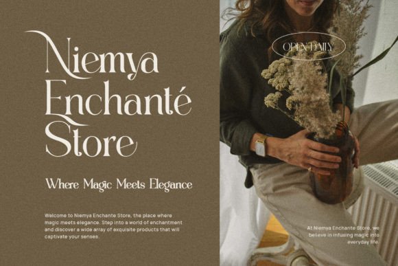 Giyaste Font PNG with transparent background - Preview 2