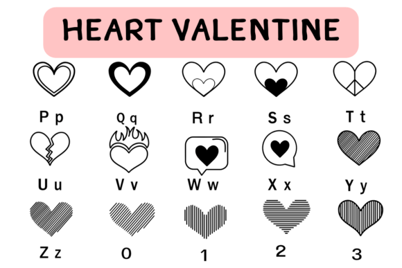 Heart Valentine Font - Preview 2
