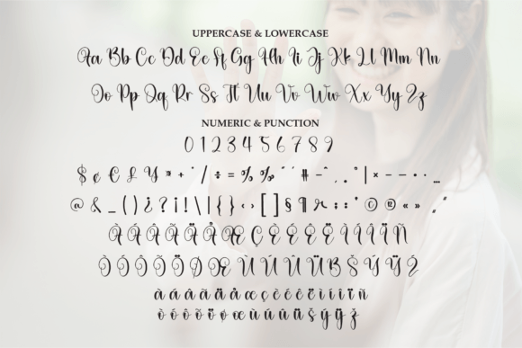 Hello Amanda Font PNG with transparent background - Preview 6