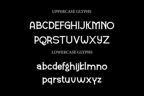 Lonely Font PNG with transparent background - Preview 4
