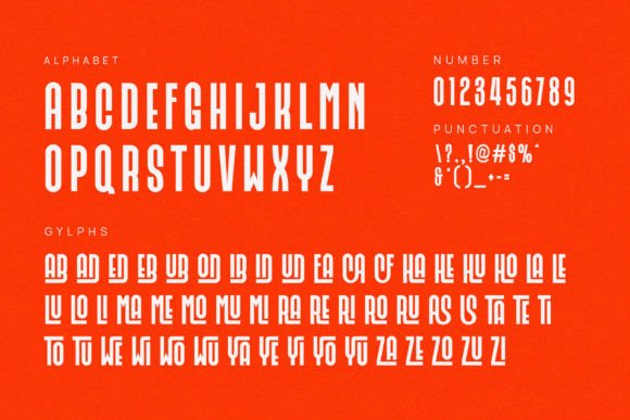 Mecaros Font PNG with transparent background - Preview 5
