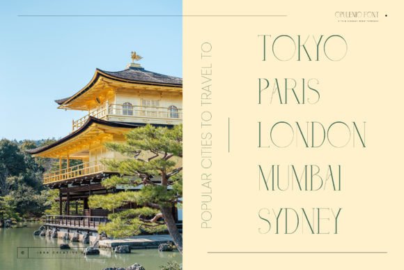 Opulenio Font PNG with transparent background - Preview 6