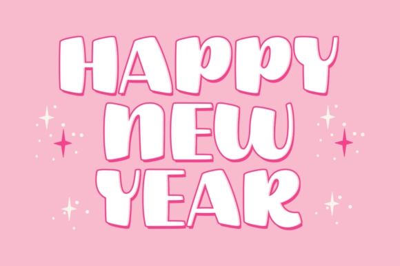 Simple Barbie Font PNG with transparent background - Preview 2