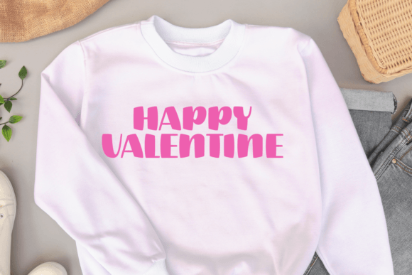 Simple Barbie Font PNG with transparent background - Preview 3