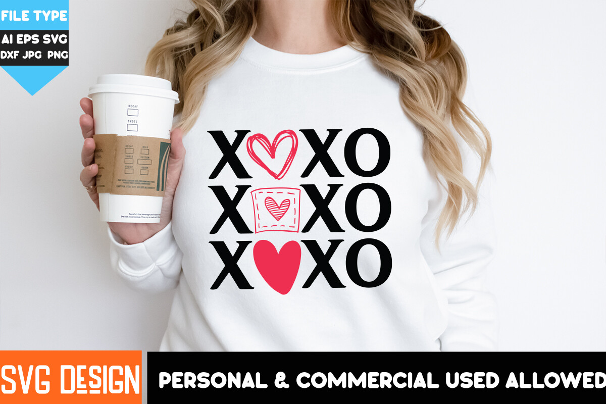 XoXo SVG Design, XoXo Sublimation PNG Graphic by ranacreative51 ...
