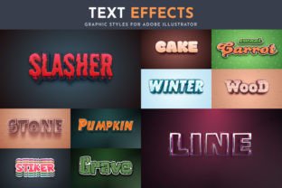 100 Editable Text Effects, Mega Bundle Graphic by rwgusev · Creative ...