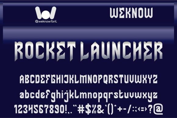 Aeroplane Font - Preview 2