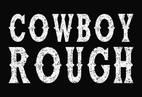 Cowboy Rough Font - Preview 1