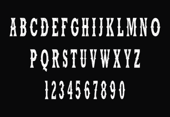 Cowboy Rough Font - Preview 2