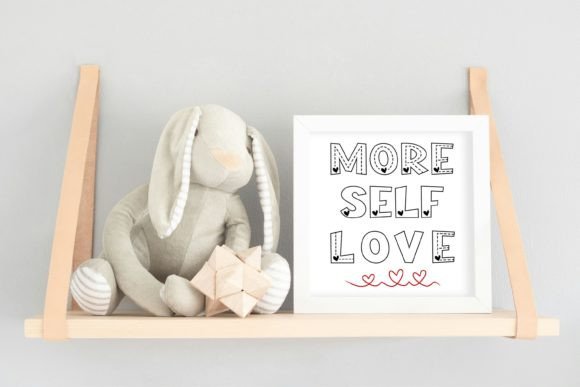 Heart Lover Outline Font - Preview 5
