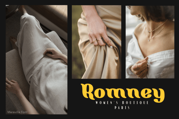 Maravilla Font font preview - 1