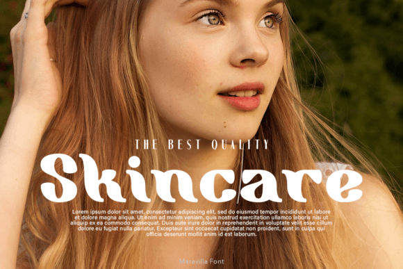 Maravilla Font font preview - 4